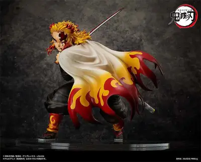 Figurine Demon Slayer kyojuro flame hashir 1/4 st